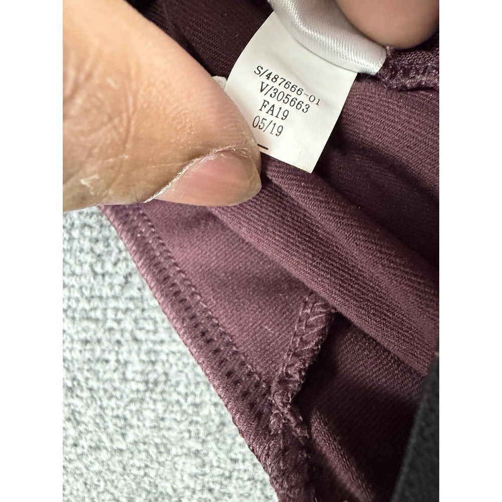 Athleta NWT Women XS Venice Pintuck Pant Spiced Cabernet NEW! - Picture 9 of 9